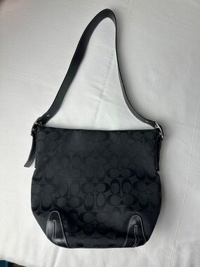 Black Coach Shoulder Bag